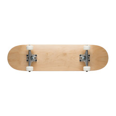 Blank wooden skateboard deck for customization © Phan