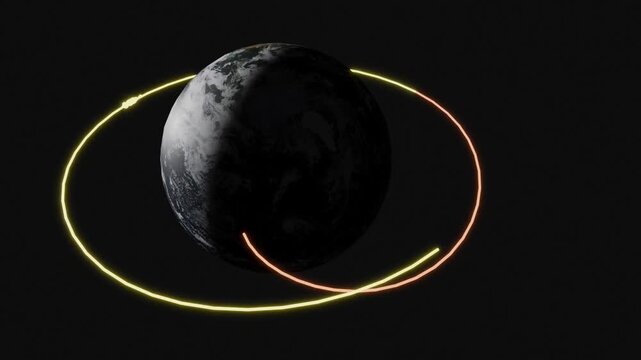 Trajectory of the Artemis mission to the moon