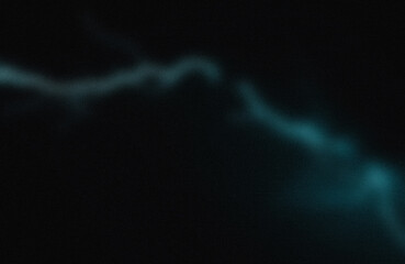 Blue cosmic nebula in space © MD
