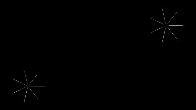 Abstract circle explosion animation with shiny spark trails, glowing burst lines, seamless motion graphics on black background ultra  4k .mp4