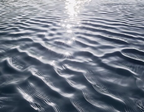 straight on texture of gentle water caustics projected onto neutral background abstract light ripples