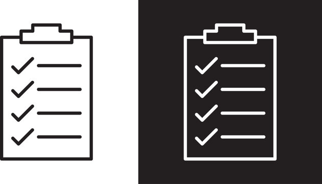 Clipboard check icon