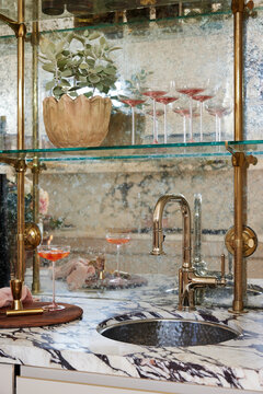 Vignette of bar detail