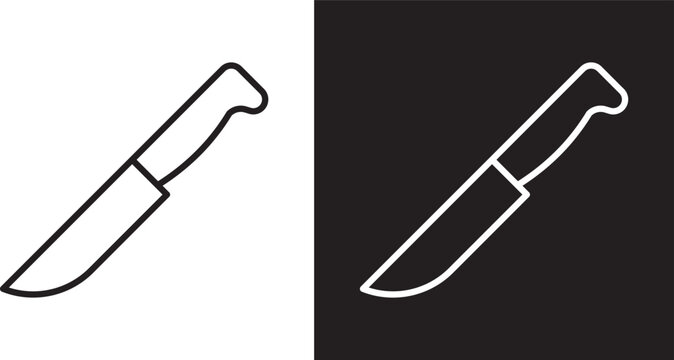 Kitchen knife icon