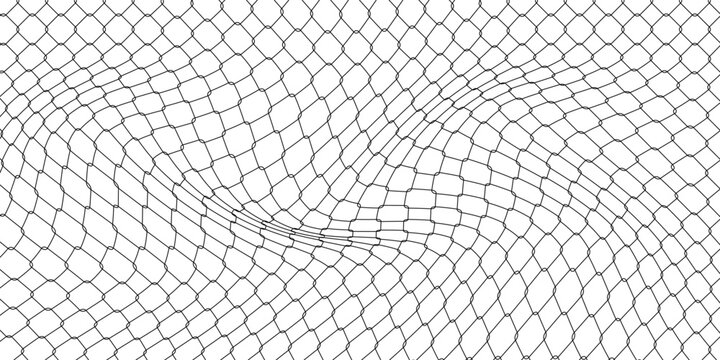 Rabitz Chain Link Fence Seamless Vector Pattern illustration