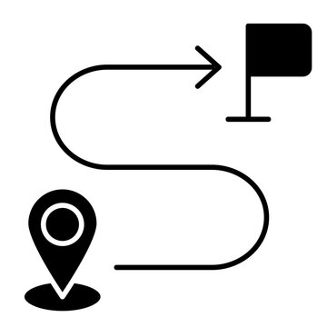 Milestone Black Icon