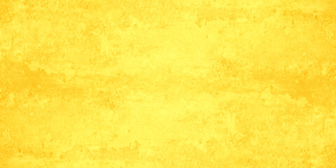 Naklejka premium Bright yellow abstract watercolor background texture with subtle paint grain and warm wash