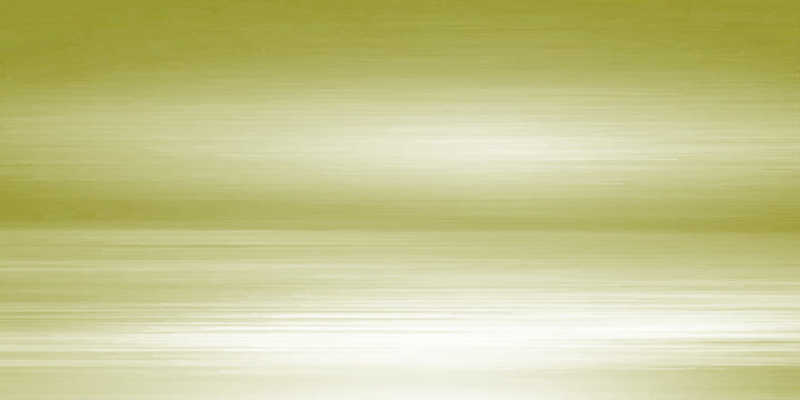 Abstract muted olive green and khaki horizontal brushed metal texture for military or industrial design