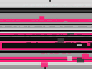 Fototapeta premium Digital Glitch Slices Distortion Abstract Background