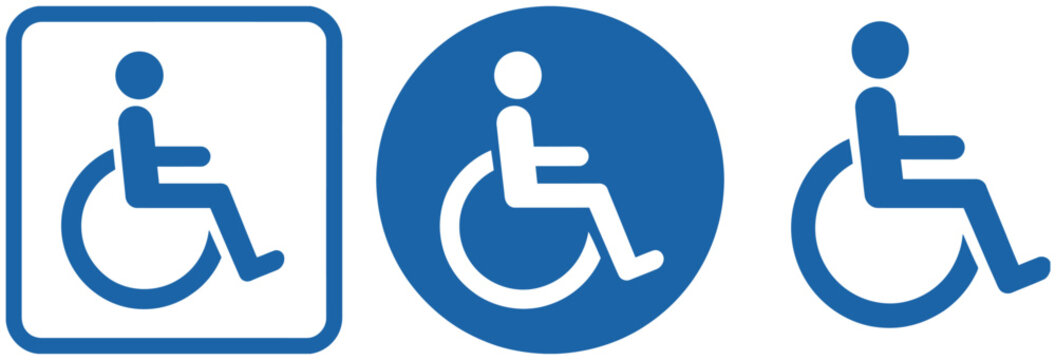 International Access Logo Collection Representing Wheelchair Accessibility Inclusive Facilities Universal Access and Disability Support Concepts Vector Designs