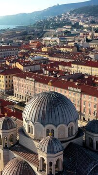 Trieste Church Architecture City Square View