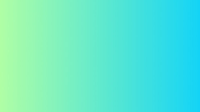 Smooth gradient background, refreshing lime green fades into tranquil aqua blue, suitable for modern digital aesthetics