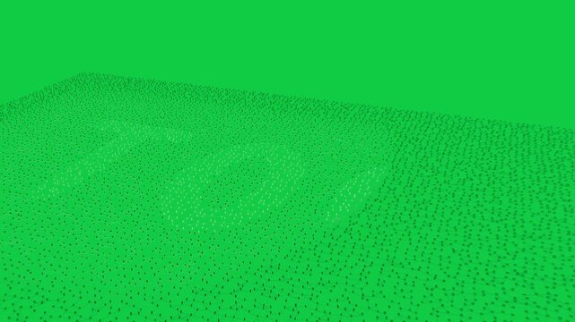 Radial flash sparking figure splitting to grid as plane expanding showing pattern on transparent BG