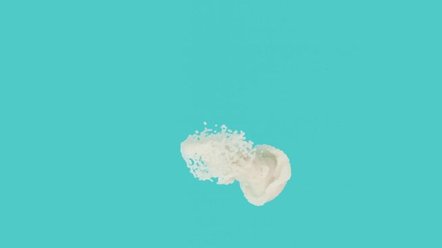 Milk splash drops cream food bg 4k
