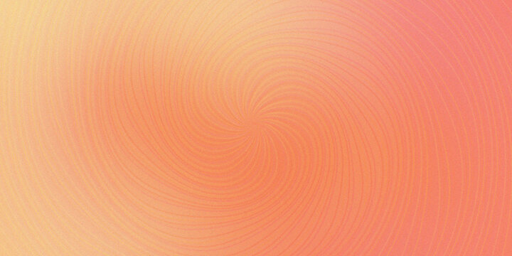 Warm peach colored spiral abstract background with fine concentric line circle patterns.