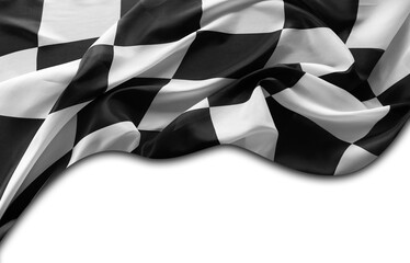 Fototapeta premium Checkered racing flag