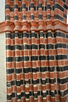 Hansestadt Anklam, Kirche St. Marien Detail vom Durchgang vom Seitenschiff in das Mittelschiff