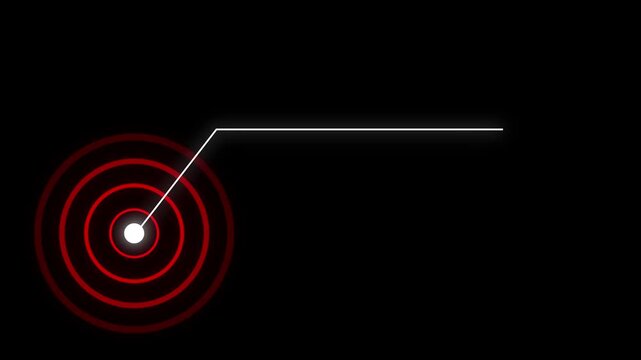 Simple HUD elements rectangle frame lines callout animation. callous rectangle - mov - Futuristic HUD Elements. Technology High Resolution&nbsp;  animation. 4k video