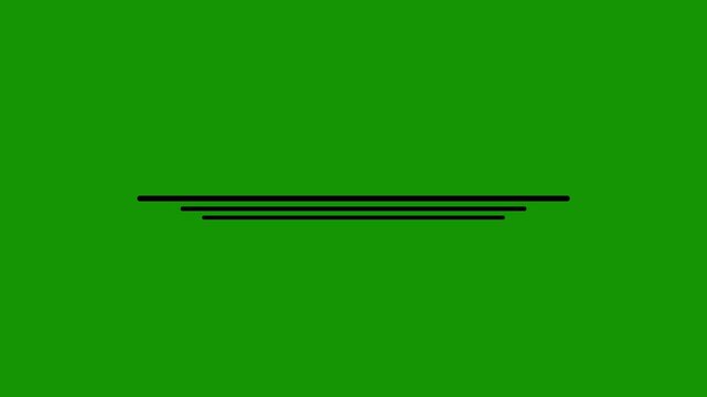 Speed Line Animation Motion Graphics | Dynamic Line Overlay Effect