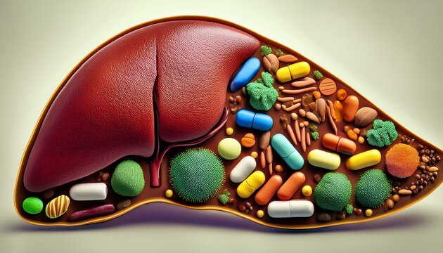 felt liver defends against microbes with anti microbials and food