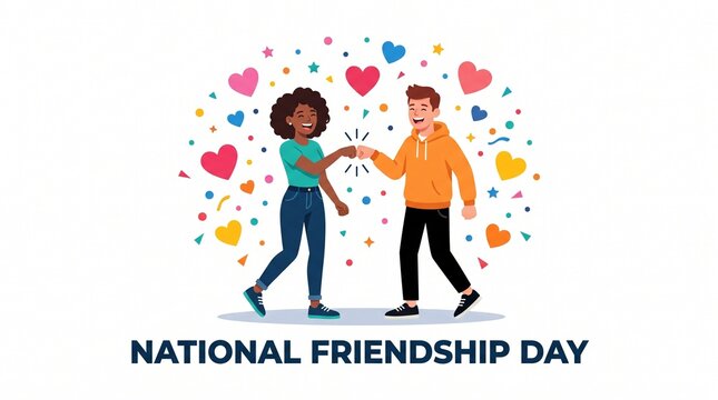 Happy diverse friends doing a friendly fist bump for celebration
