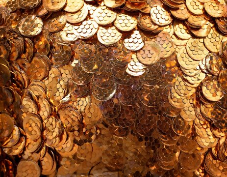 shimmering gold sequins background ideal for glamorous events and celebrations luxury gold shiny sequins backdrop for elegant occasions
