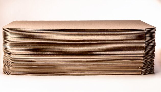 stacked sheets of textured fiber mailer paper and cream cardstock