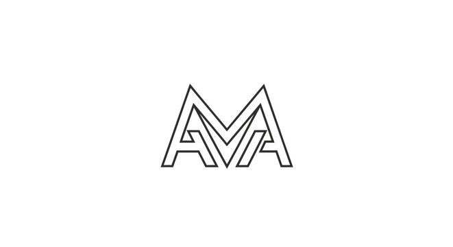 A stylized logo with AMA letters.