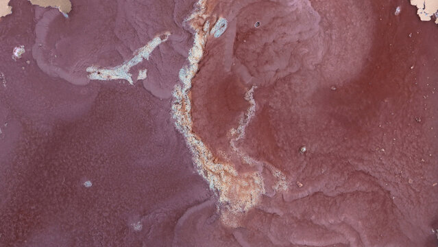 Abstract art showing swirls of color inspired by natural stones and marble
