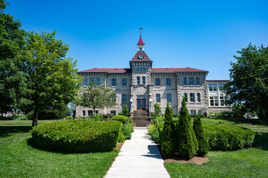 View of Wellington County Museum and Archives. Ontario, Canada - July 13, 2026.