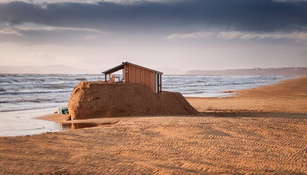 building a foundation on solid rock and sand to withstand the storms and floods of life