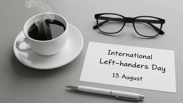 International lefthanders day on august 13th