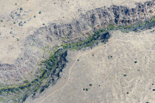 Over millennia Mill Creek has carved a 230-foot deep canyon on the Central Oregon plateau between Bend and Portland. This beautiful area of high desert is part of the Warm Springs reservation.
