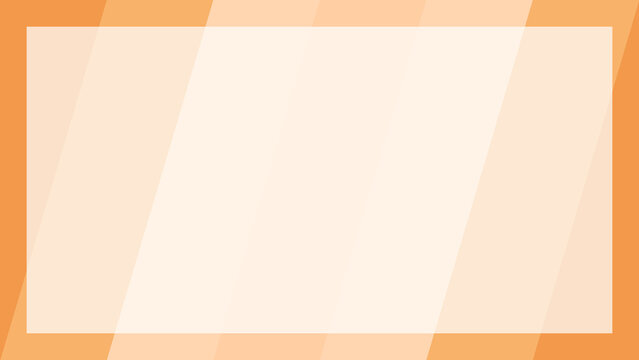 Orange Diagonal Stripe Geometric Frame Background with Wide Copy Space