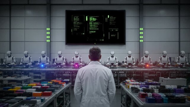 Robots at work