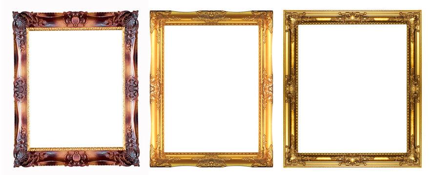 gold picture frame