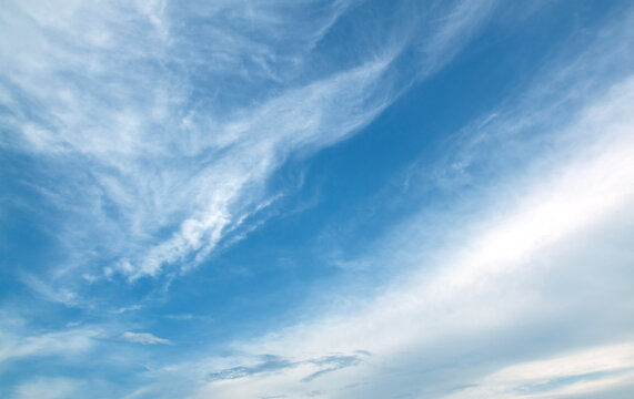 blue sky and clouds sky