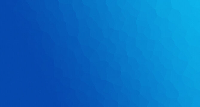 Abstract blue voronoi mosaic background, crystalline texture polygon pattern backdrop.