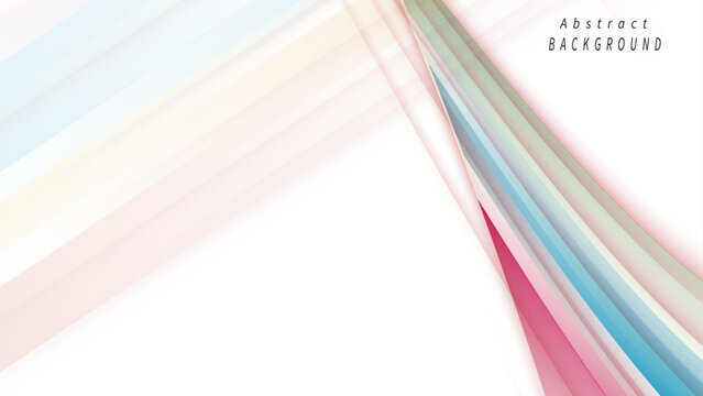 Colorful modern polygonal background in pastel color