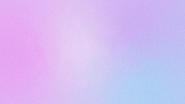 パープル・ブルー・ノイズグラデーション背景 パステルカラー粒面加工 ループ動画 ｜ Purple Blue Noisy Gradient Background Pastel Two-Tone Grainy Loop Video 4K