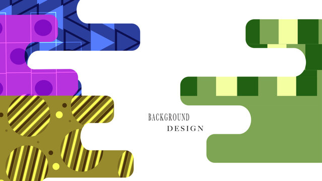 Colorful abstract fluid background design 