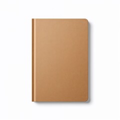 blank brown book