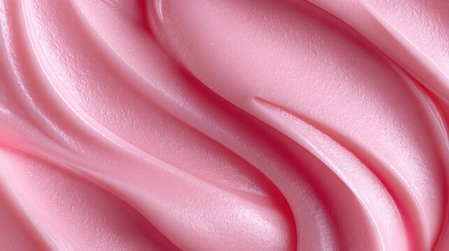 Pink frosting texture