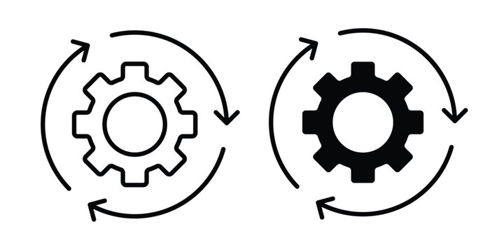 Workflow icon editable graphics bundle