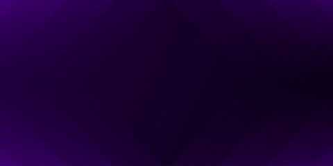 Obraz premium Abstract dark purple geometric gradient background banner with subtle diamond pattern