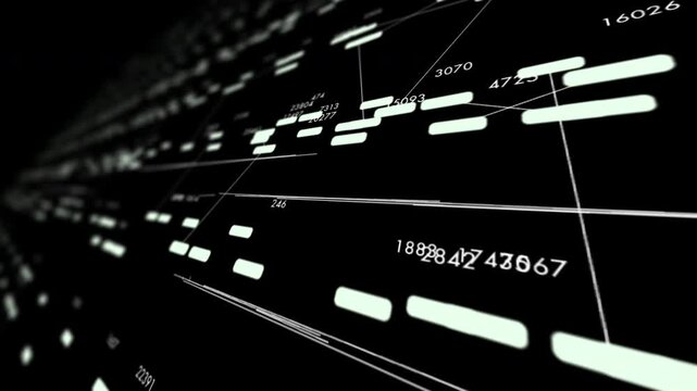 High-contrast digital data stream illustrating artificial intelligence, information flow, and enterprise data infrastructure. Perfect for technology, cloud services, analytics, and cybersecurity theme