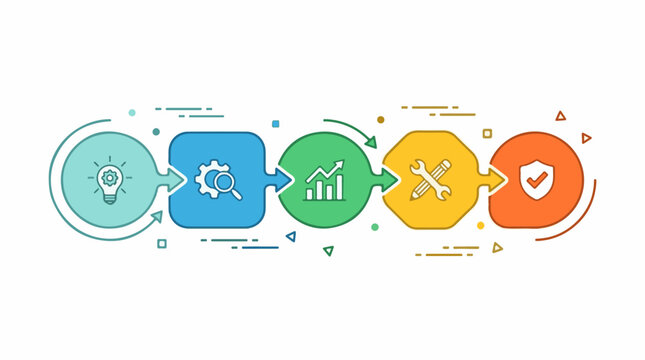 Process flowchart idea generation to security implementation