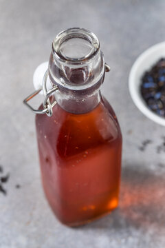 Sweet Homemade Earl Grey Black Tea Simple Syrup
