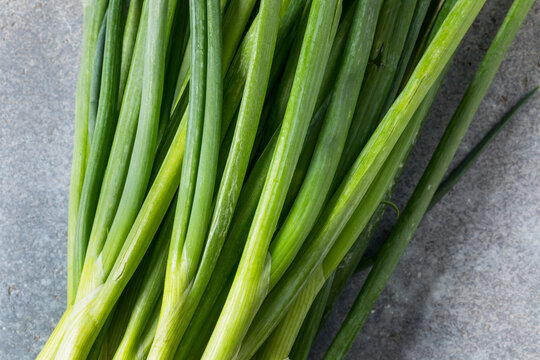 Raw Organic Green Onion Scallions