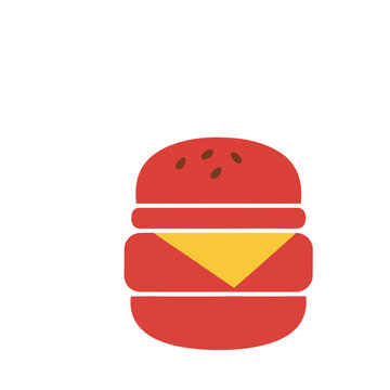 Stylized Burger Icon